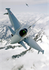 Eurofighter_Ueberschall_2: Überschallflüge werden vorwiegend über alpinen, unbewohnten Gebieten absolviert.